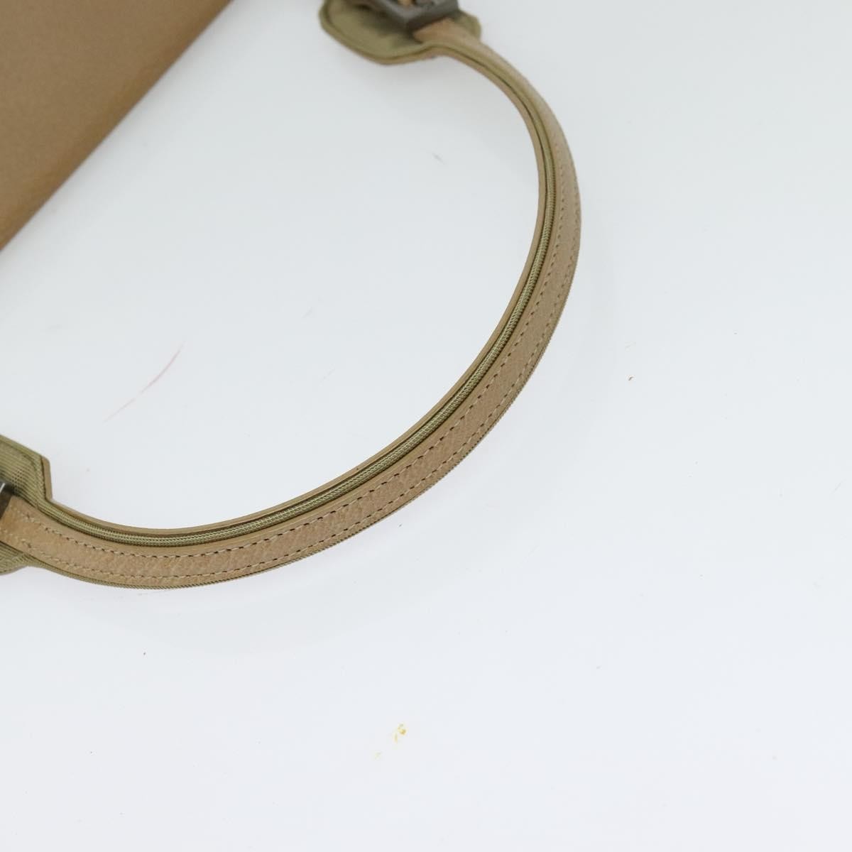 Gucci Vintage Shoulder Bag Leather, BEIGE, LEATHER, Shoulder bag