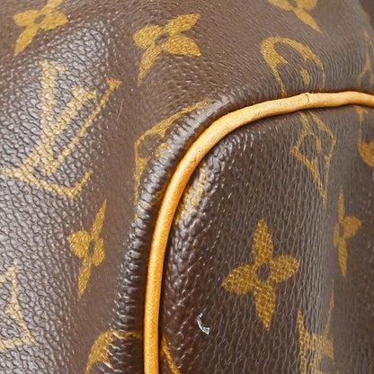 Louis Vuitton Keepall Bandouliere Bag Monogram Canvas, Brown, Canvas, Travel Bag