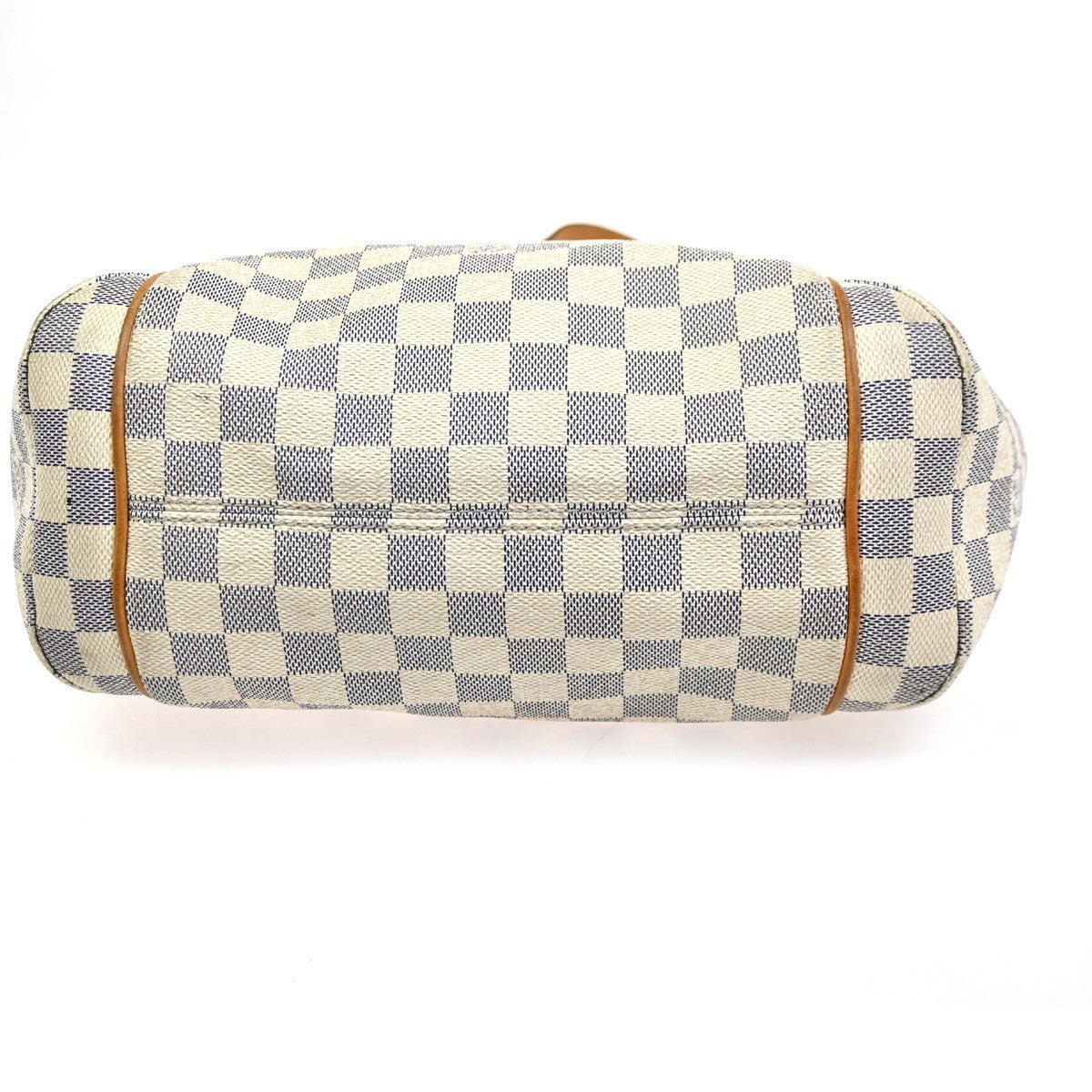 Louis Vuitton Totally Handbag Damier azur, WHITE, CANVAS, Shoulder bag