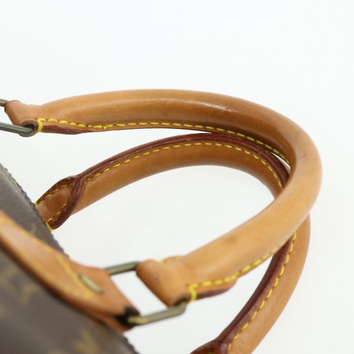Louis Vuitton Speedy Handbag Monogram Canvas, Brown, Canvas, Handbag