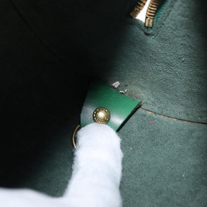 Louis Vuitton Soufflot Handbag Epi Leather, Green, Leather, Handbag