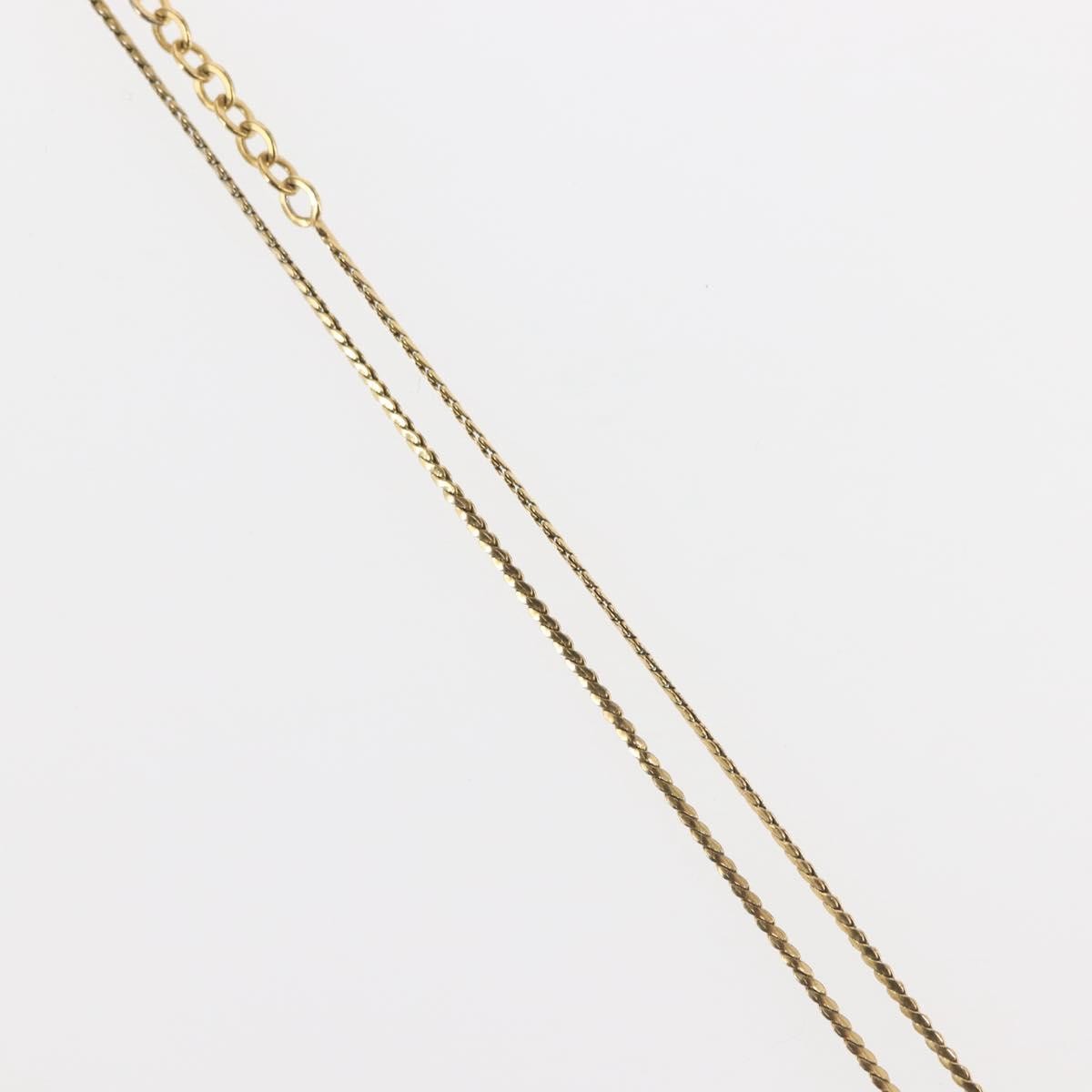 Christian Dior CD Logo necklace Metal, GOLD, METAL, Necklace