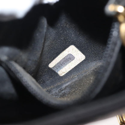 Chanel Vintage Flap Belt Bag Quilted Leather, BLACK, LEATHER, Clutche & pouche