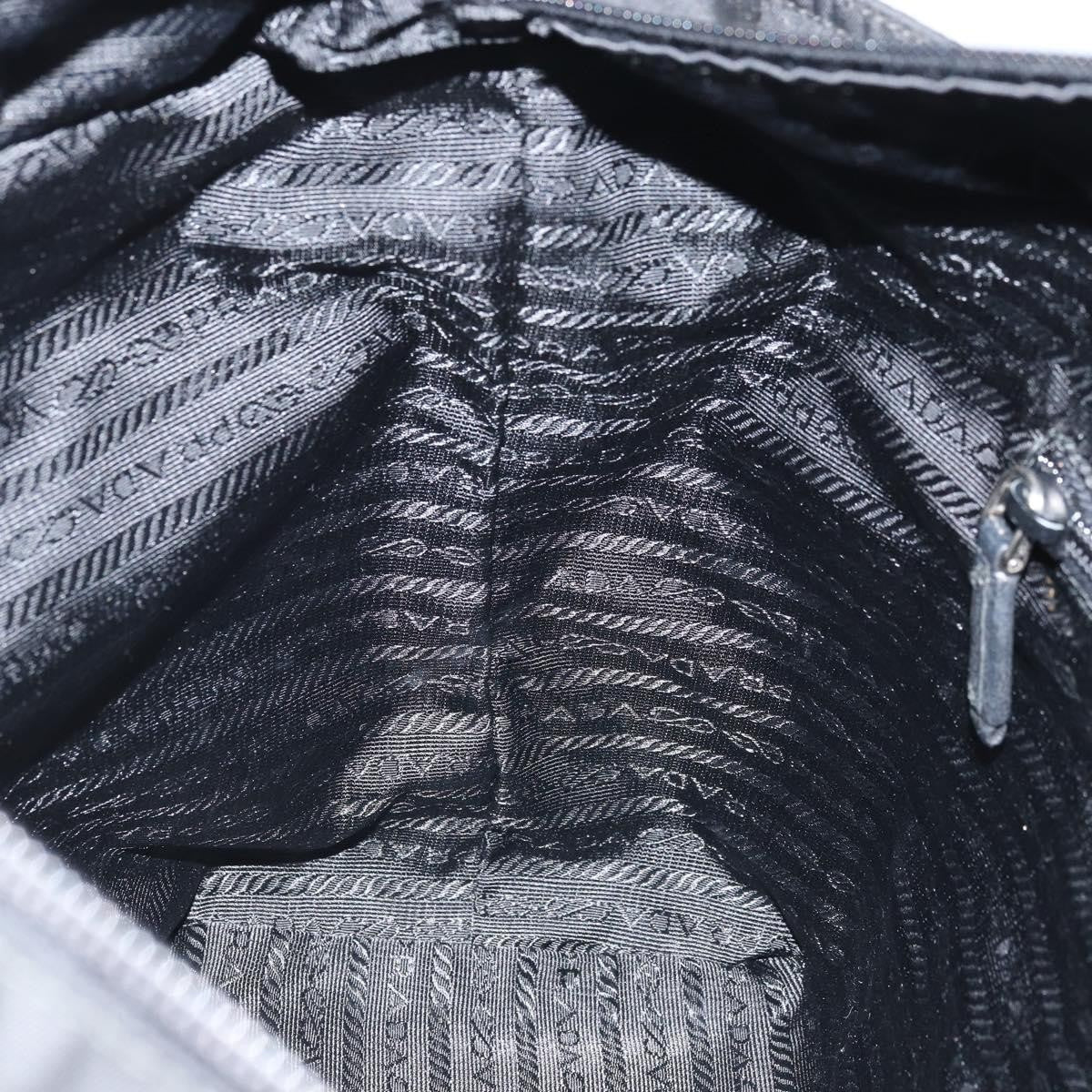 Prada Vintage Zip Tote Tessuto, Black, Nylon, Tote Bag