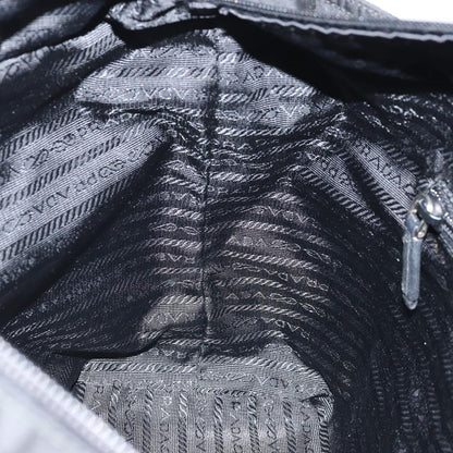 Prada Vintage Zip Tote Tessuto, Black, Nylon, Tote Bag
