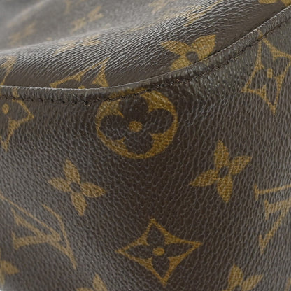 Louis Vuitton Monogram Looping Handbag Monogram Canvas, BROWN, CANVAS, Handbag