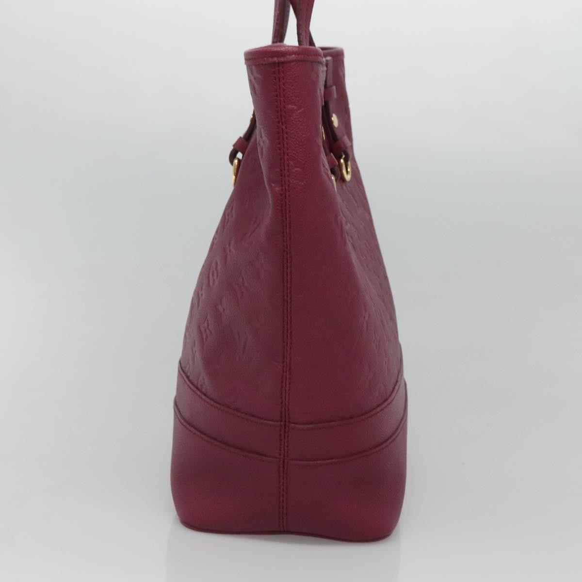 Louis Vuitton Citadine Handbag Monogram Empreinte Leather, PURPLE, LEATHER, Tote bag