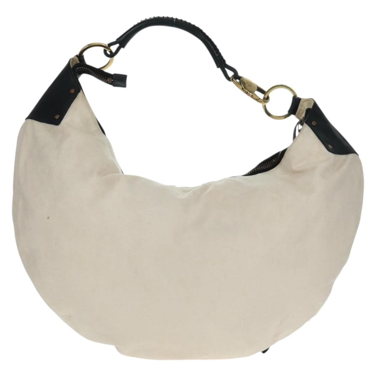 Gucci Hobo GG Nylon, BEIGE, CANVAS, Shoulder bag