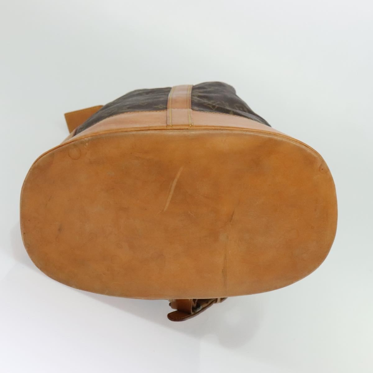 Louis Vuitton Randonnee Backpack Monogram Canvas, BROWN, CANVAS, Shoulder bag