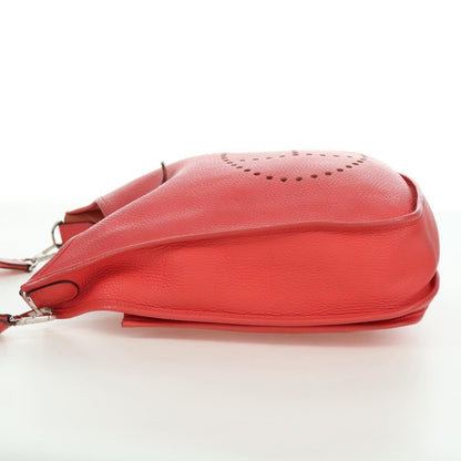 Hermes Evelyne Bag Gen III Clemence, Pink, Leather, Shoulder Bag