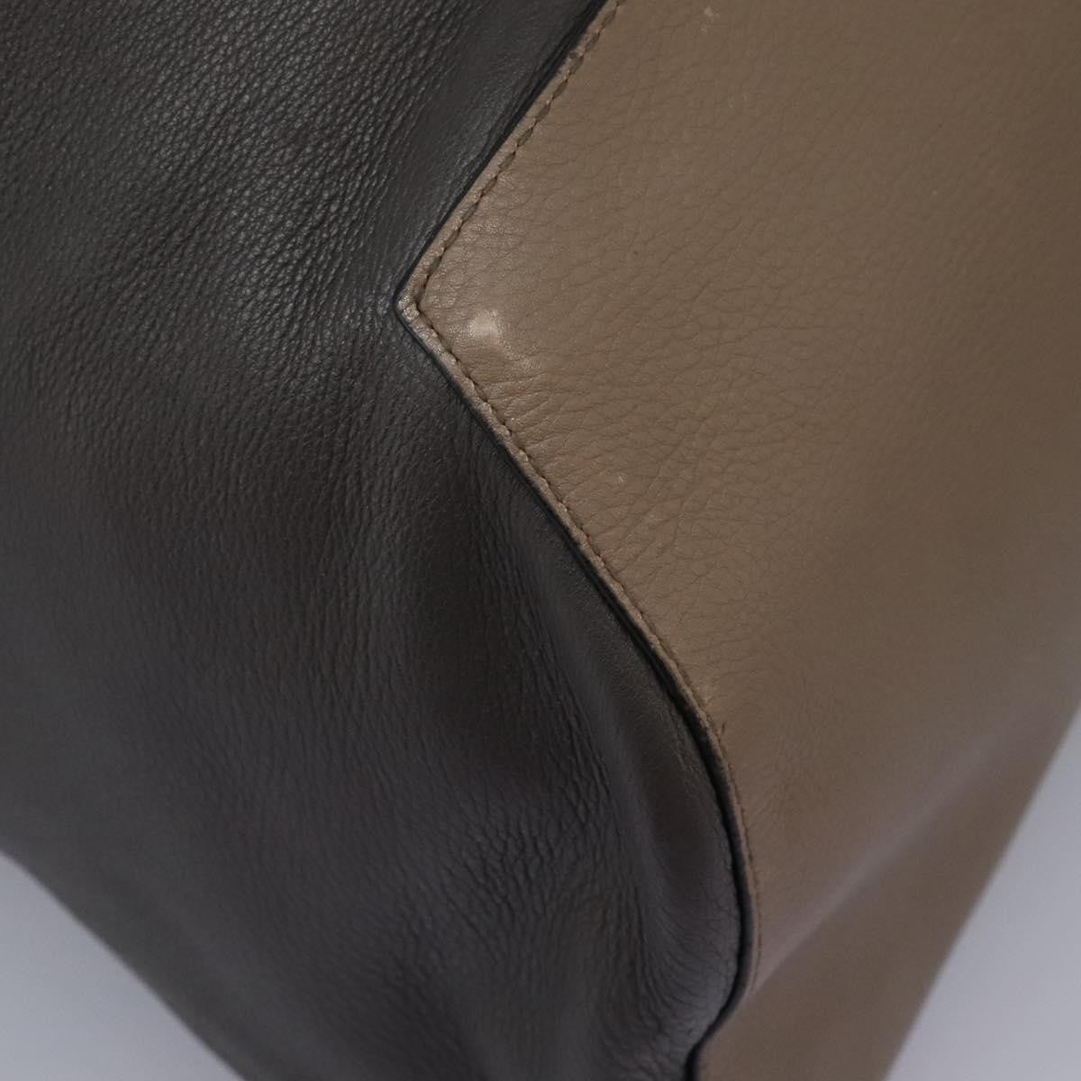 Loewe Anton Sling Bag Leather, Gray, Leather, Backpack