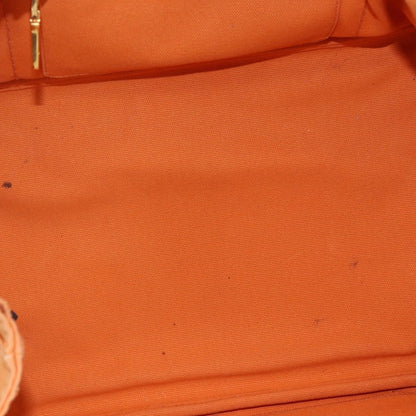 Prada Canapa Tote Canvas, ORANGE, CANVAS, Tote bag
