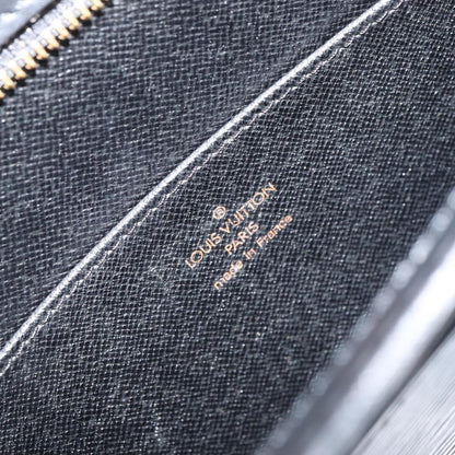 Louis Vuitton Pochette Homme Epi Leather, BLACK, LEATHER, Clutche & pouche