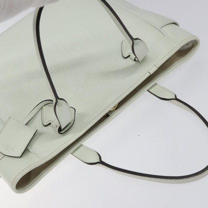 Loewe Heritage Tote Leather, WHITE, LEATHER, Tote bag