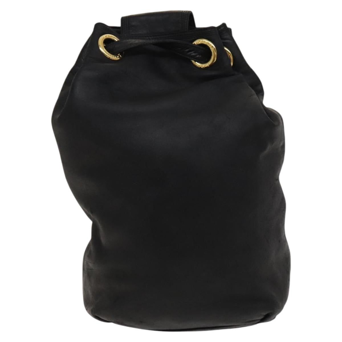 Loewe Anagram Shoulder Bag Leather, Black, Leather, Shoulder Bag