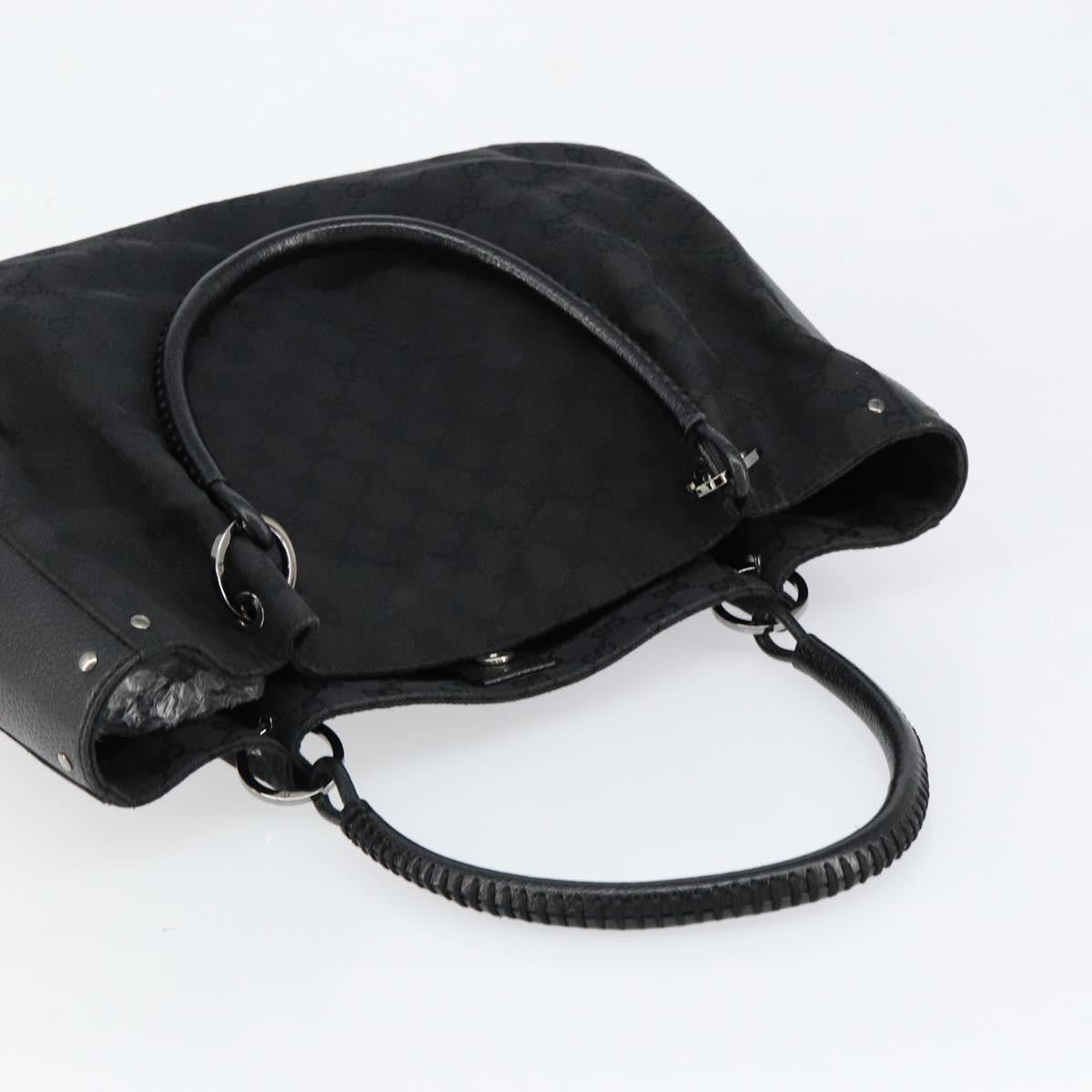 Gucci Vintage tote GG Canvas, BLACK, CANVAS, Tote bag