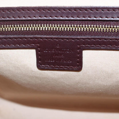 Louis Vuitton Josephine Handbag Mini Lin, RED, CANVAS, Handbag