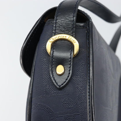 Christian Dior Trotter shoulder bag Canvas, NAVY, CANVAS, Shoulder bag