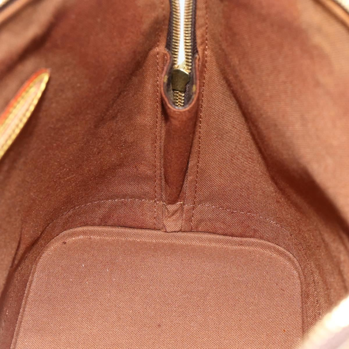 Louis Vuitton Alma Handbag Monogram Canvas, Brown, Canvas, Handbag