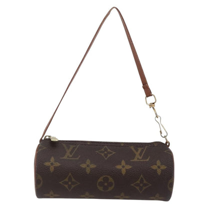 Louis Vuitton Papillon Pochette Monogram Canvas, BROWN, CANVAS, Handbag