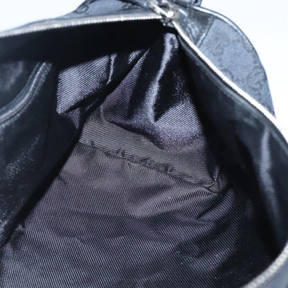 Gucci Vintage Zip Boston Bag GG Canvas, BLACK, CANVAS, Handbag