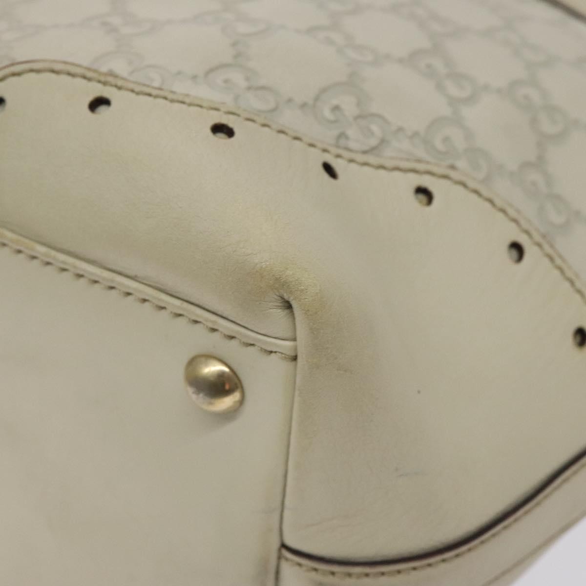 Gucci GG Canvas Bag Canvas, WHITE, CANVAS, Tote bag