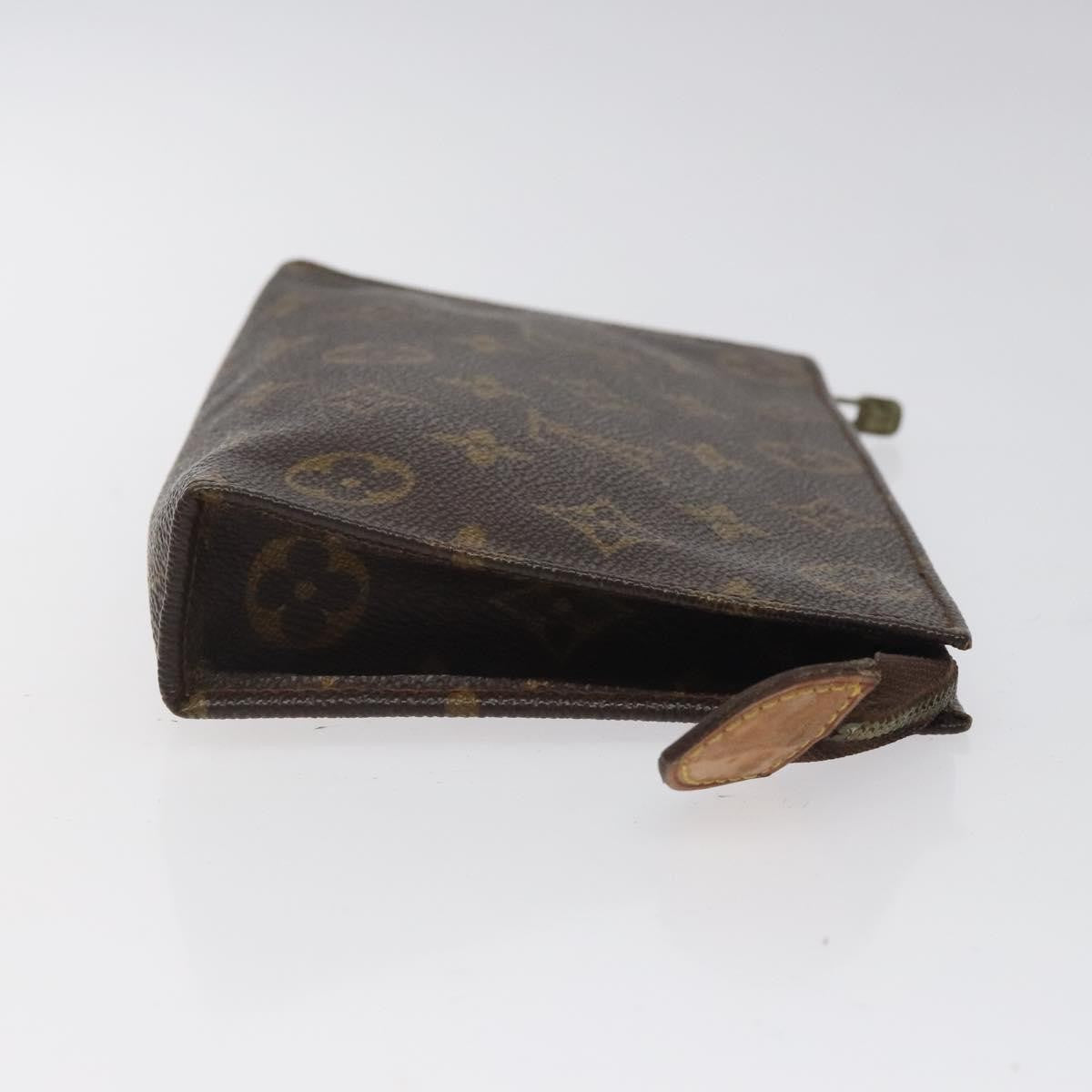 Louis Vuitton Toiletry Pouch Monogram Canvas, BROWN, CANVAS, Toiletry Case