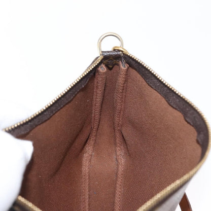 Louis Vuitton Pochette Accessoires NM Monogram Canvas, BROWN, CANVAS, Clutche & pouche