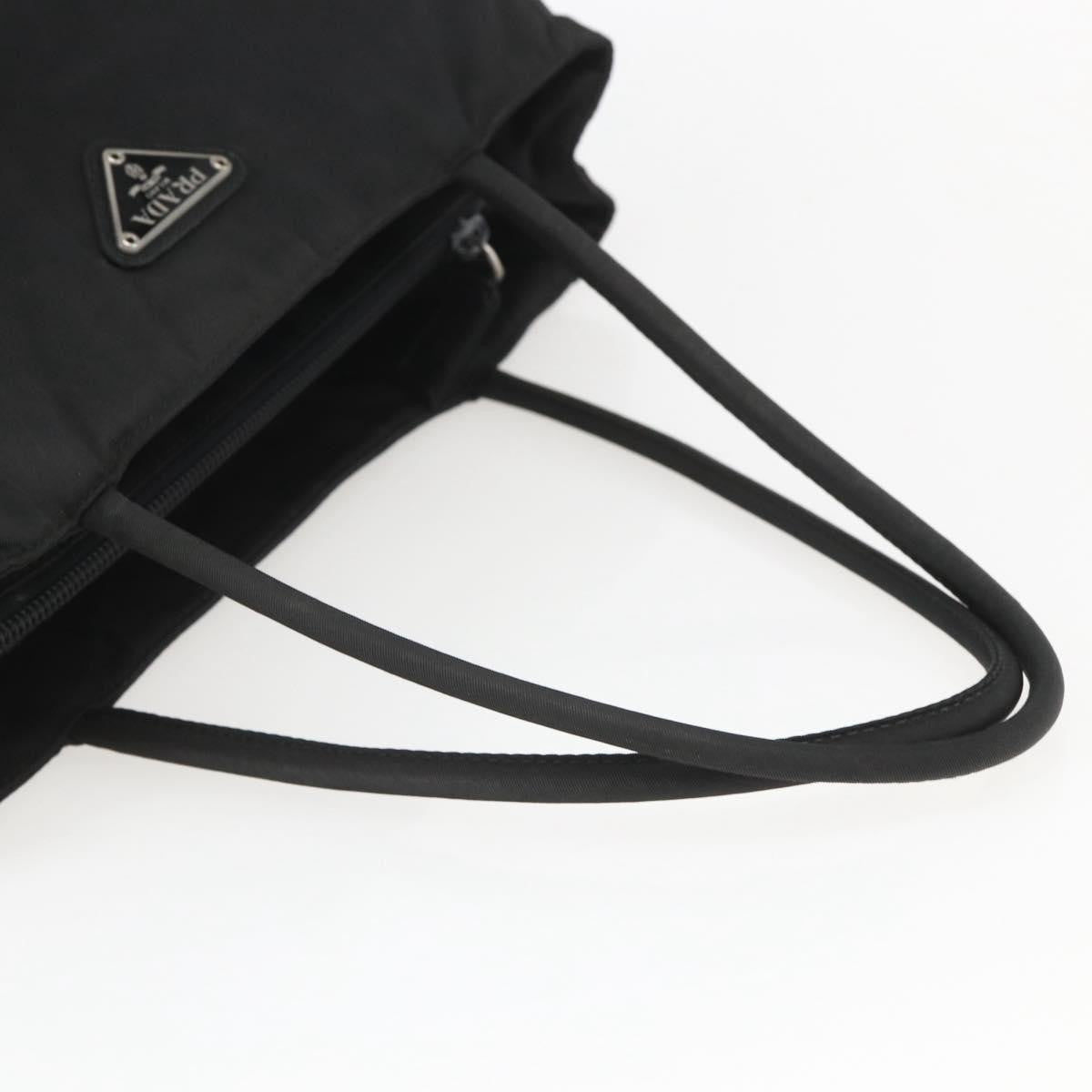 Prada Vintage Tote Tessuto, BLACK, NYLON, Tote bag