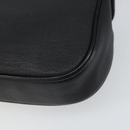 Givenchy Vintage 4G shoulder bag Leather, BLACK, LEATHER, Shoulder bag