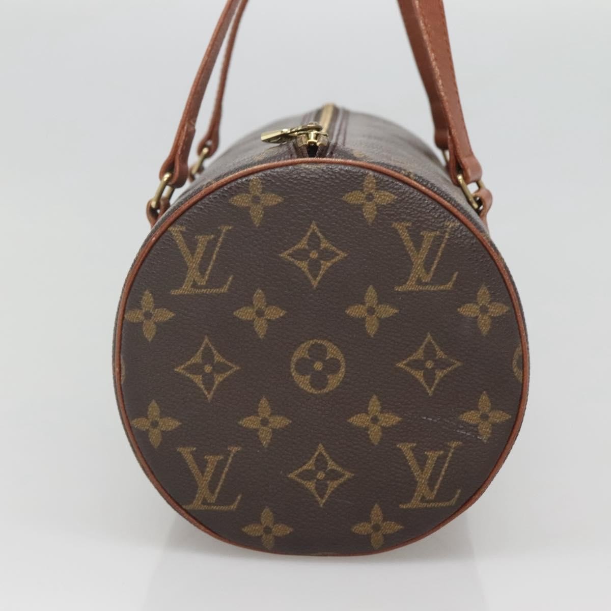Louis Vuitton Papillon Handbag Monogram Canvas, BROWN, CANVAS, Handbag