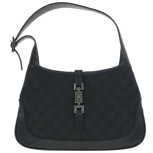 Gucci GG Canvas Bag Canvas, Black, Canvas, Handbag