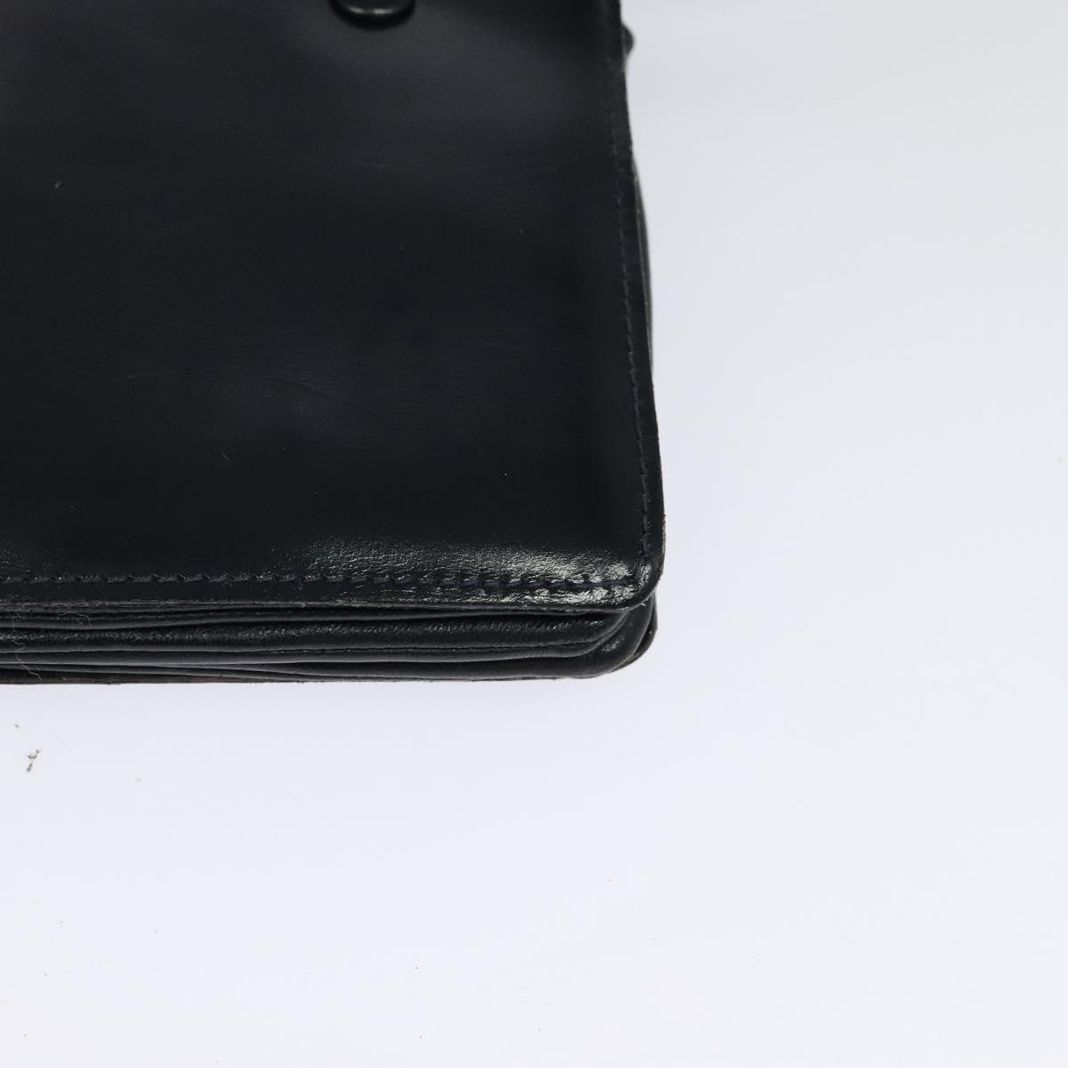 Celine Shoulder Bag Leather, NAVY, LEATHER, Shoulder bag