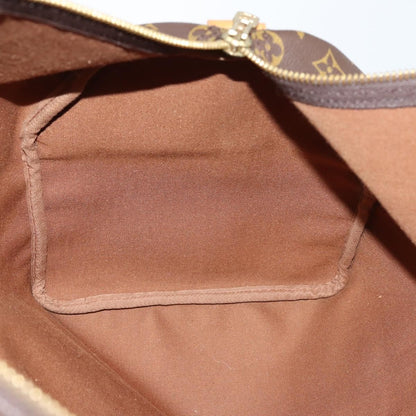 Louis Vuitton Keepall Bag Monogram Canvas, BROWN, CANVAS, Travel bag