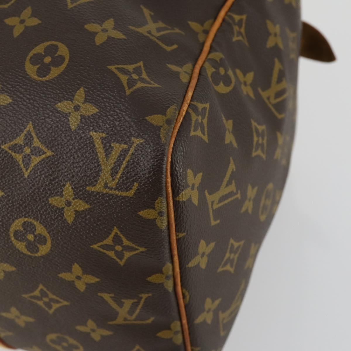 Louis Vuitton Sac Souple Handbag Monogram Canvas, BROWN, CANVAS, Travel bag