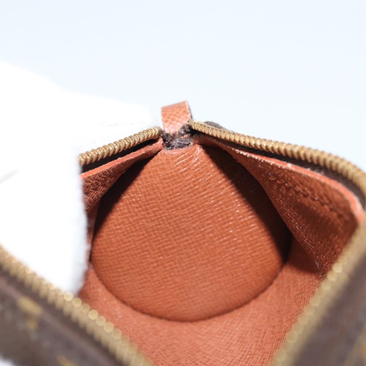 Louis Vuitton Papillon Pochette Monogram Canvas, BROWN, CANVAS, Clutche & pouche