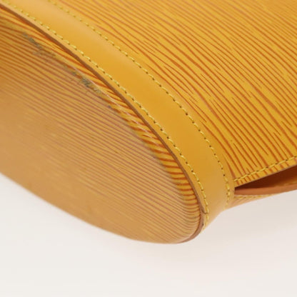Louis Vuitton Saint Jacques Handbag Epi Leather, YELLOW, LEATHER, Handbag