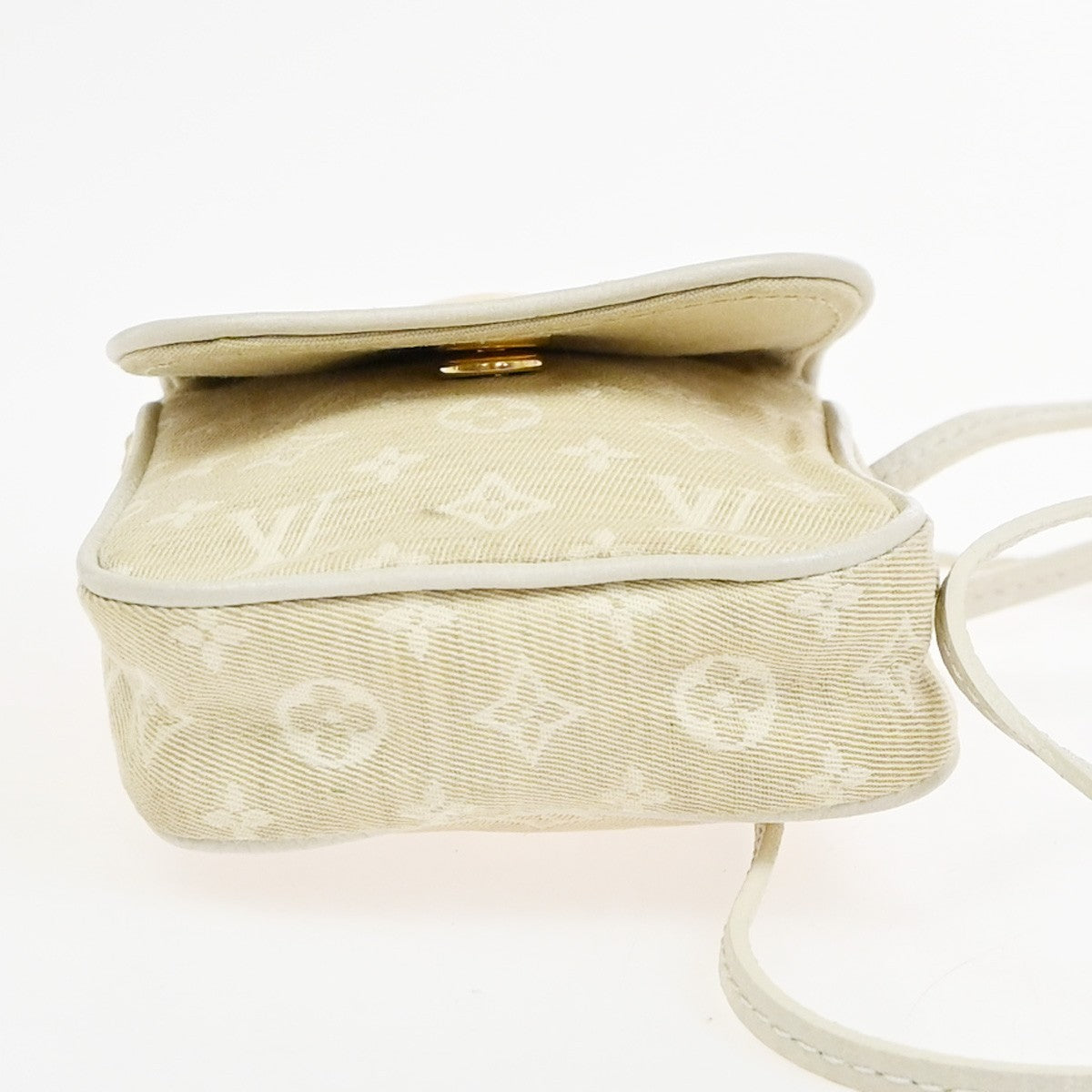 Louis Vuitton Cancun Pochette Monogram Mini Canvas, BEIGE, CANVAS, Clutche & pouche