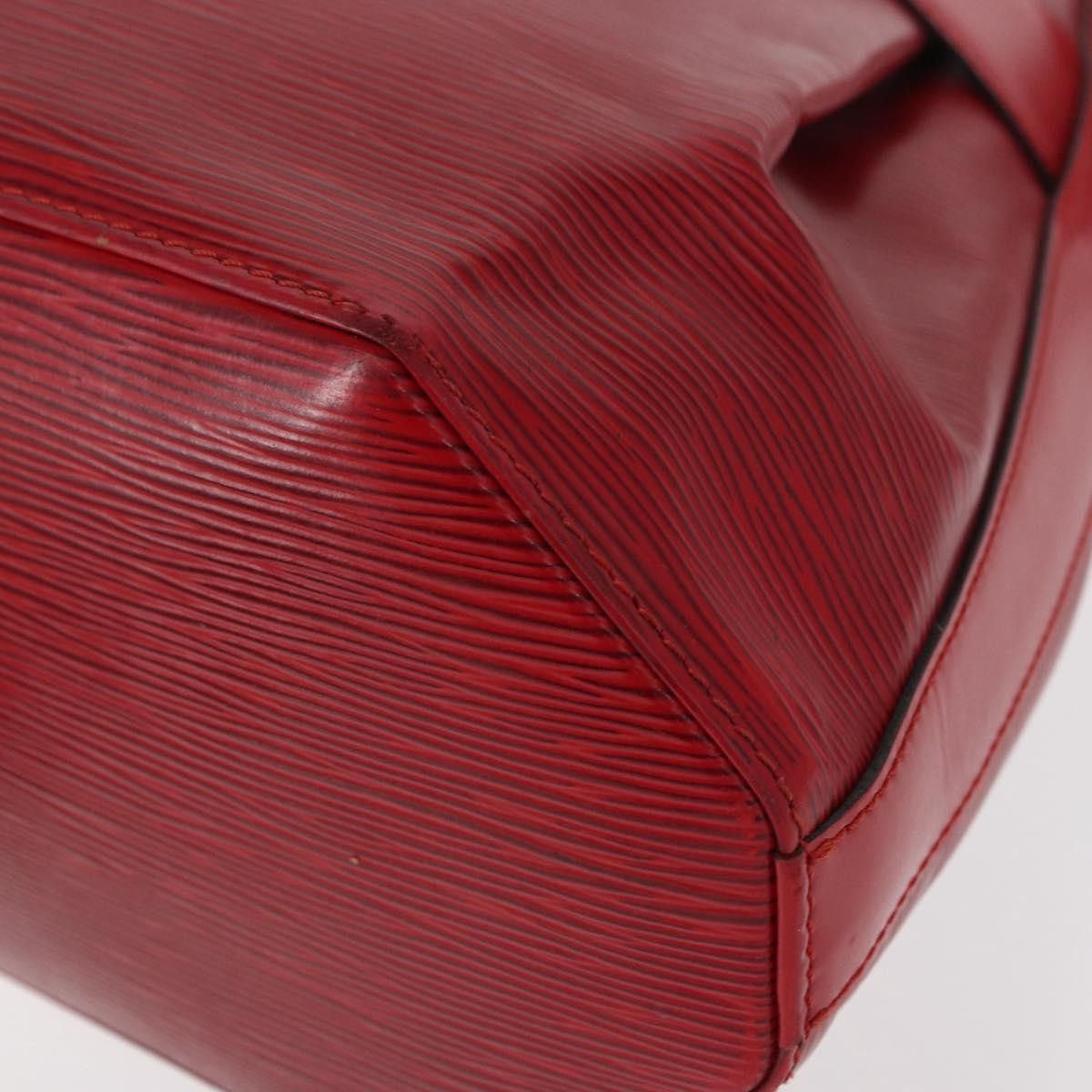 Louis Vuitton Vintage Sac d'Epaule Handbag Epi Leather, RED, LEATHER, Shoulder bag