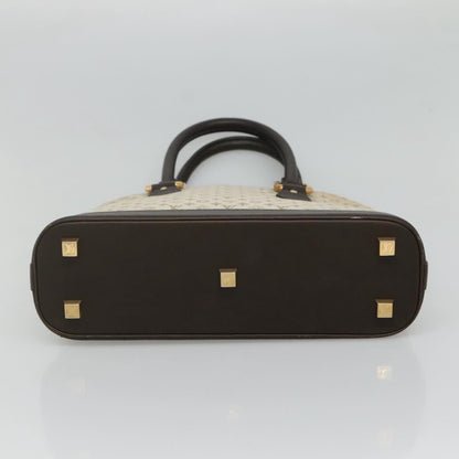 Louis Vuitton Alma Handbag Mini Lin Monogram, Khaki, Canvas, Handbag