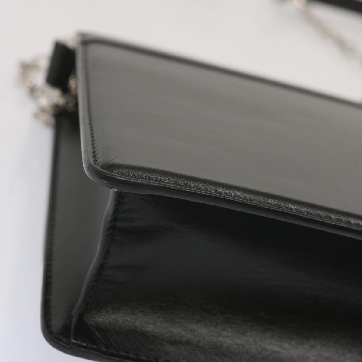 Givenchy 4G Chain Crossbody Bag Leather, BLACK, LEATHER, Crossbody bag