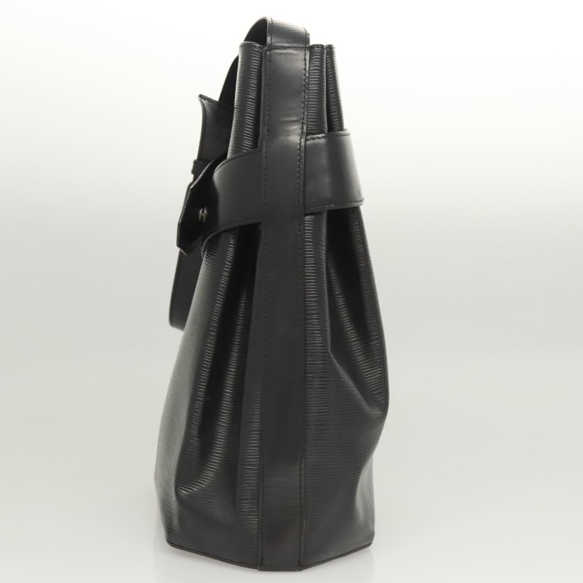 Louis Vuitton Vintage Sac d'Epaule Handbag Epi Leather, BLACK, LEATHER, Handbag