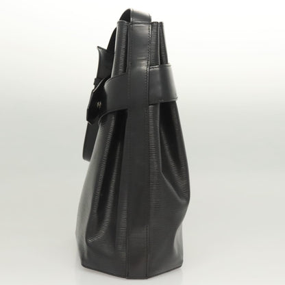 Louis Vuitton Vintage Sac d'Epaule Handbag Epi Leather, BLACK, LEATHER, Handbag