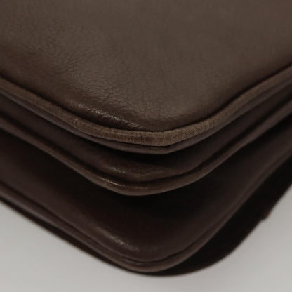 Bally Vintage Shoulder Bag Leather, Brown, Leather, Shoulder Bag