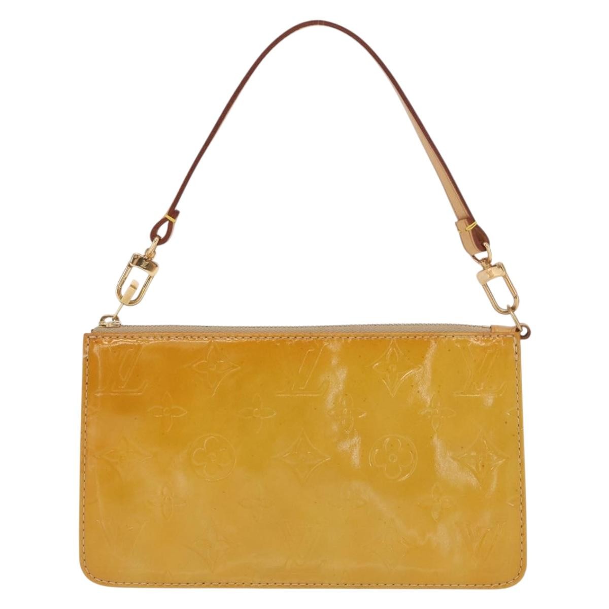 Louis Vuitton Lexington Pochette Patent Leather, BEIGE, PATENT_LEATHER, Clutche & pouche