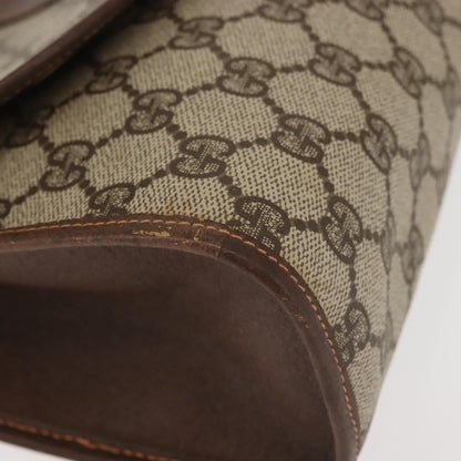 Gucci Vintage old clutch Canvas, BEIGE, PVC, Clutche & pouche