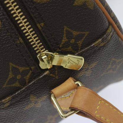 Louis Vuitton Blois Handbag Monogram Canvas, BROWN, CANVAS, Handbag