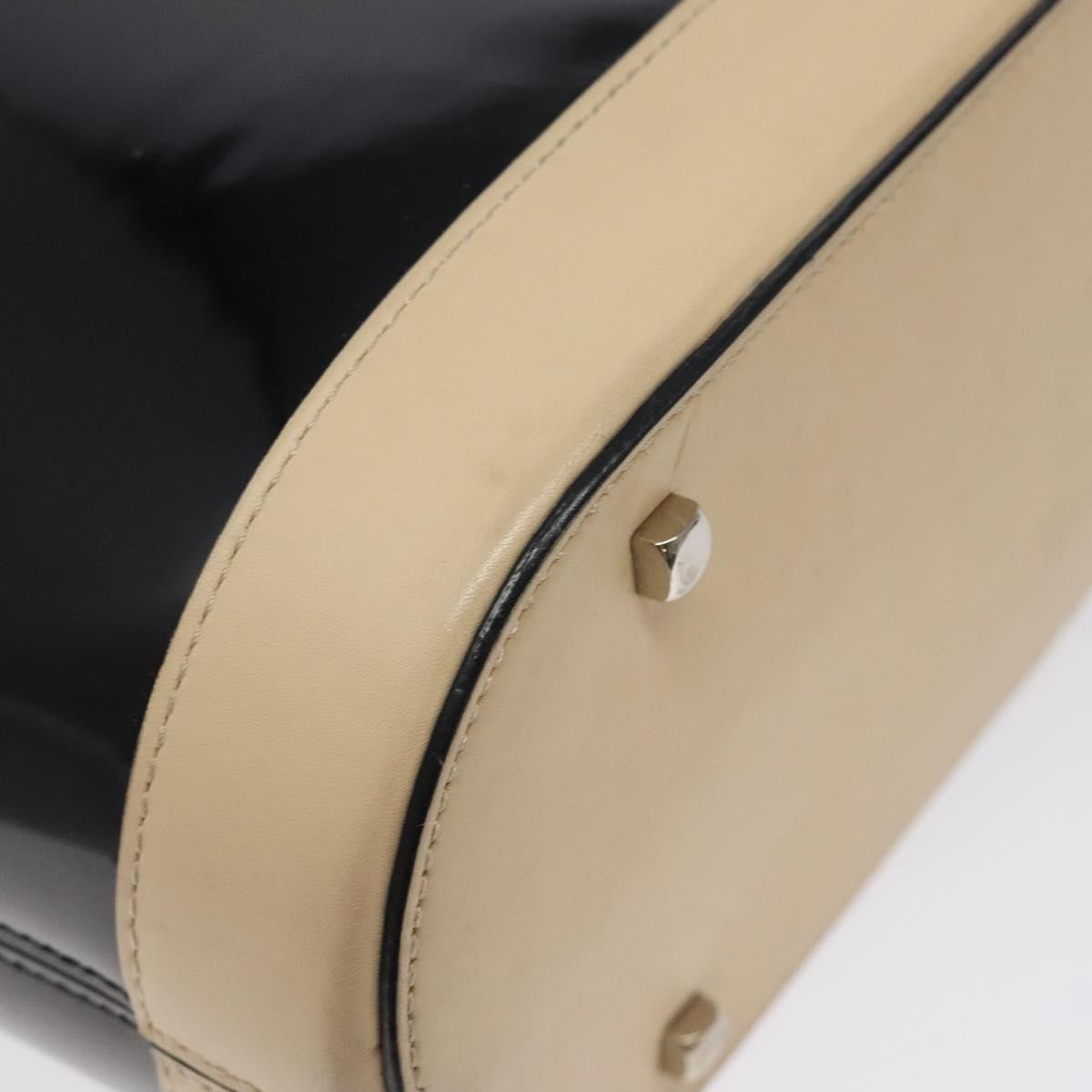 Salvatore Ferragamo Vintage Tote bag Patent Leather, BLACK, PATENT_LEATHER, Tote bag
