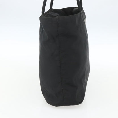 Prada Vintage Zip Tote Tessuto, BLACK, NYLON, Tote bag
