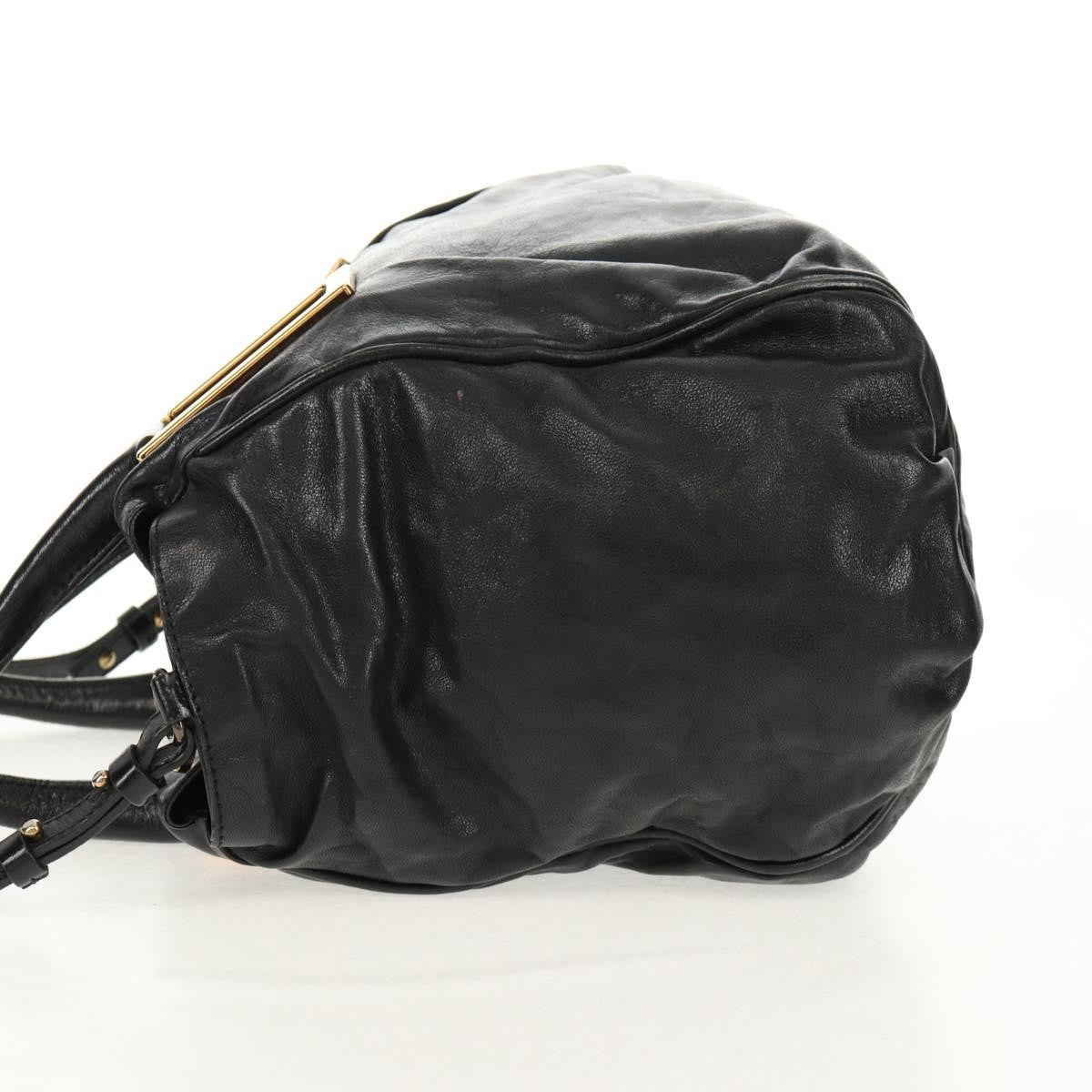 Chloe Ethel Handbag Leather, BLACK, LEATHER, Handbag